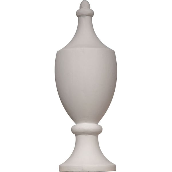 Ekena Millwork 4"W x 12"H Full Round Urn Finial FIN04X12UR - main